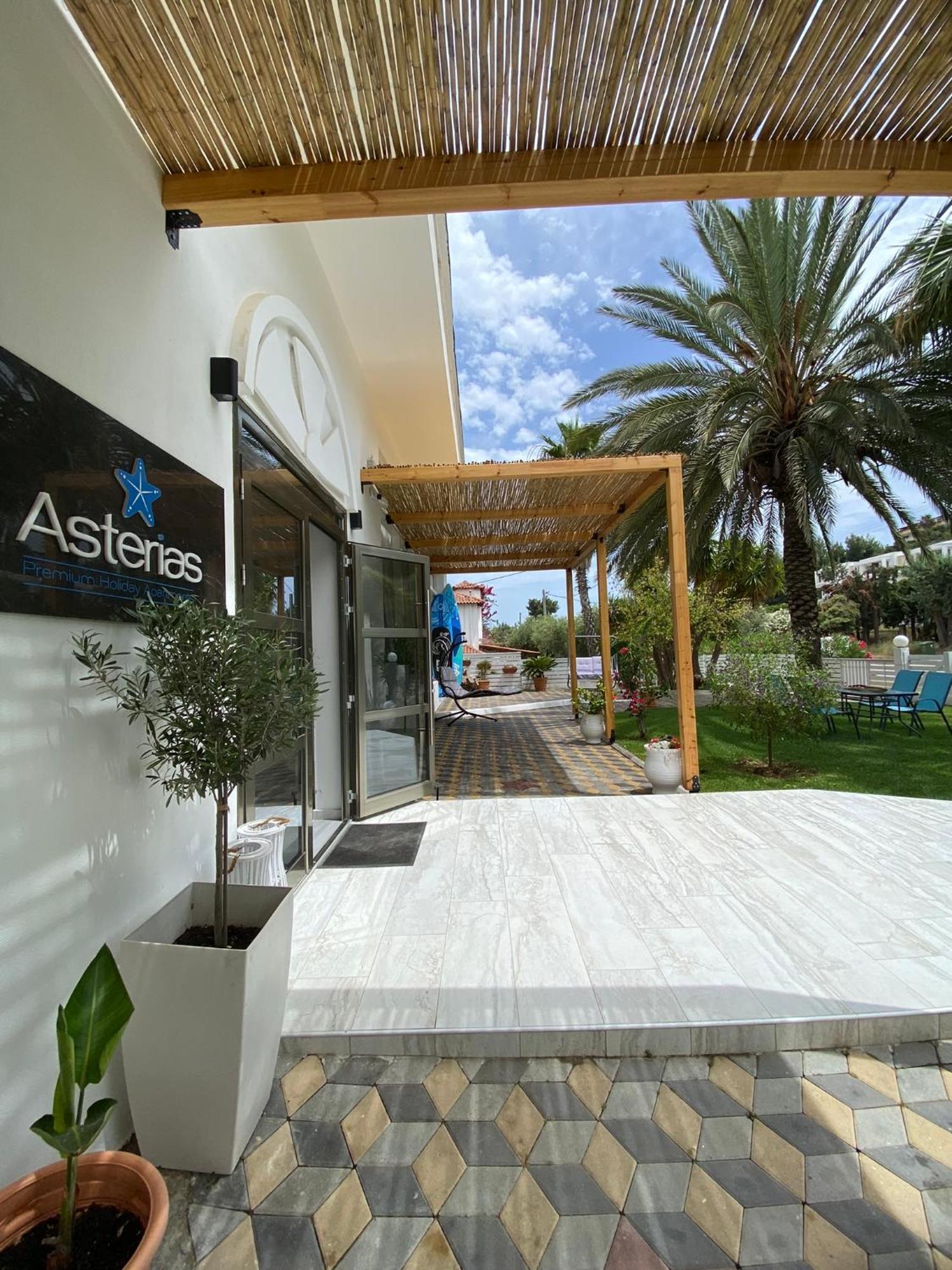 Asterias Premium Holiday Apartments Pefkochori Exterior photo